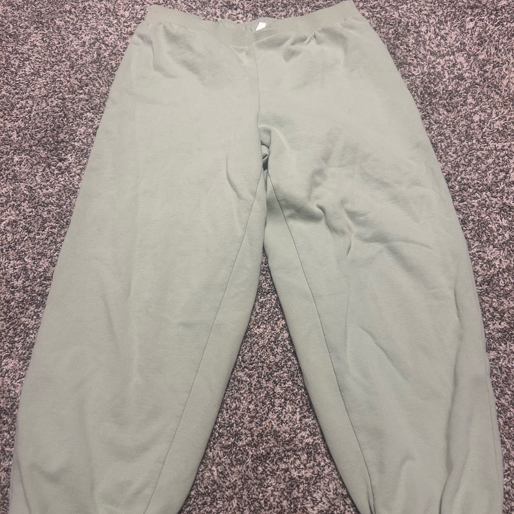 LA Hearts Soft Green Joggers
